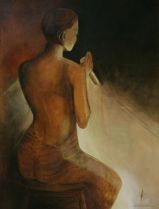 CANTATE. Huile116x89cm